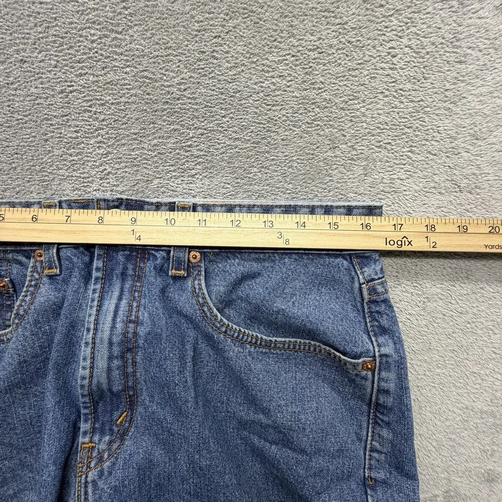 Levis Shorts Mens Measured 33x11 Blue Denim 569 Loose Straight Relaxed‎ Casual